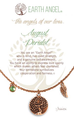 Earth Angel Birthstone Necklace