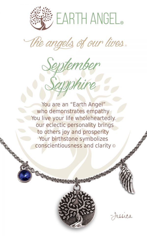 Earth Angel Birthstone Necklace