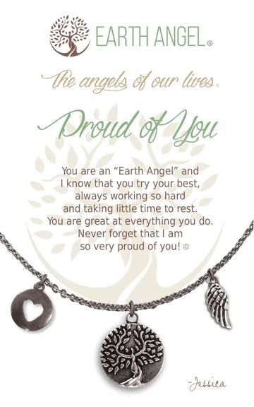 Earth Angel Charm Necklace