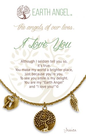 Earth Angel Charm Necklace