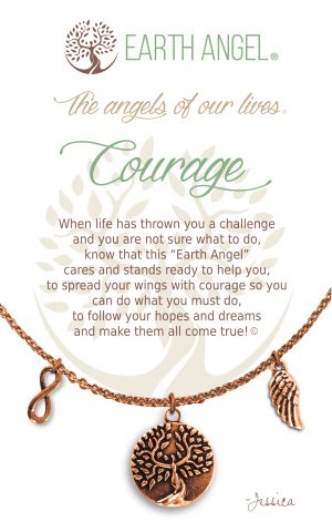 Earth Angel Charm Necklace