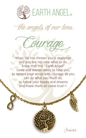 Earth Angel Charm Necklace