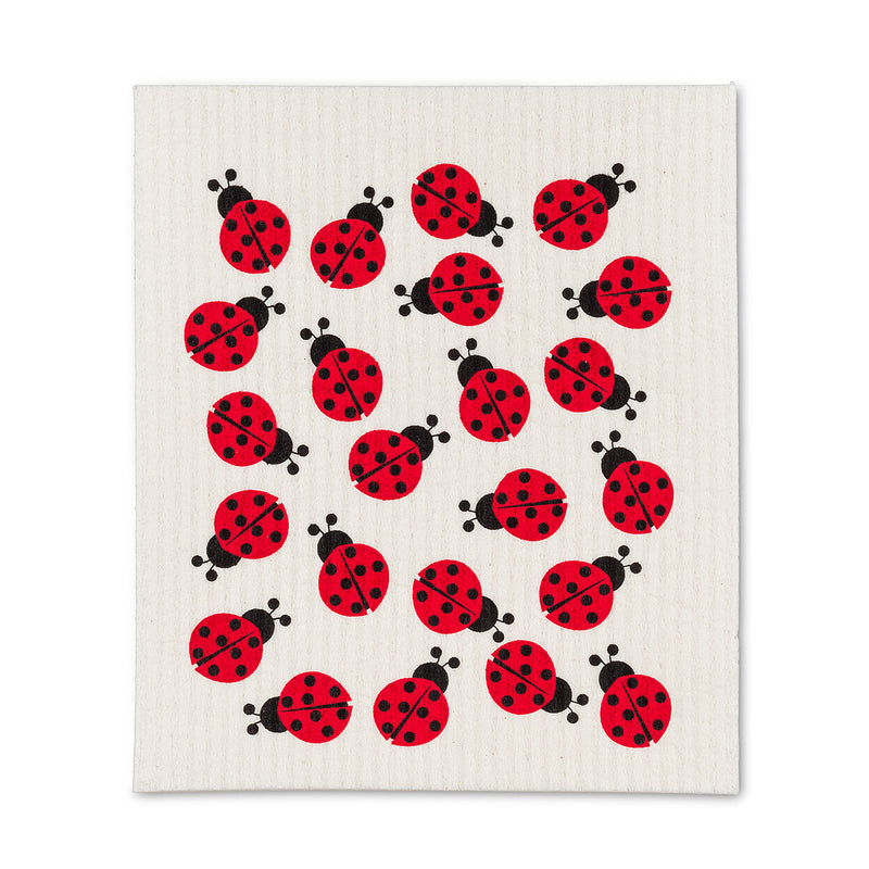 Ladybug Dishcloths. Set of 2