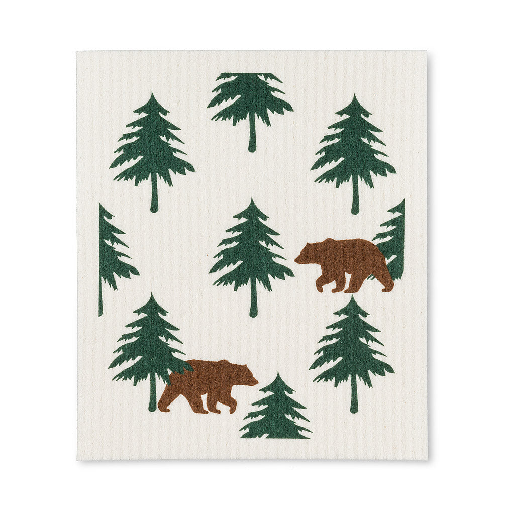 Moose & Bear Dishcloths. Set of 2