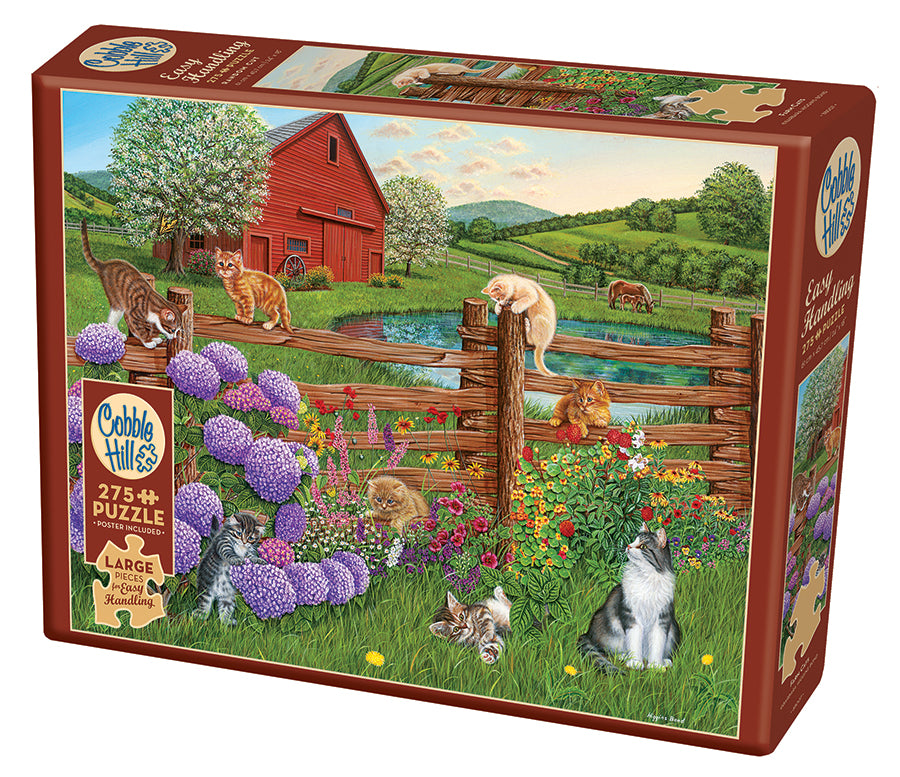 Cobble Hill Puzzle: Farm Cats