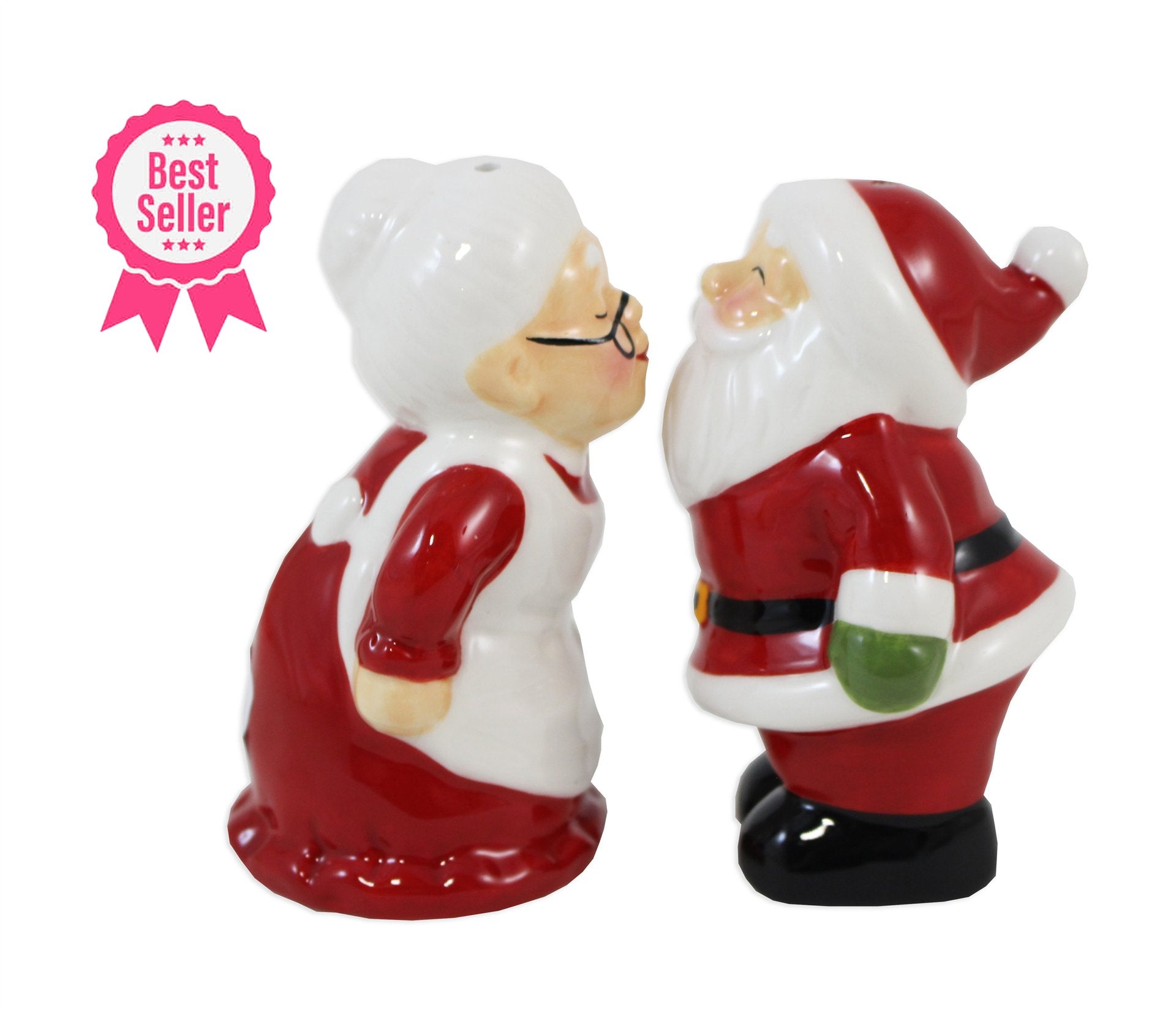 Kissing Claus' Salt & Pepper