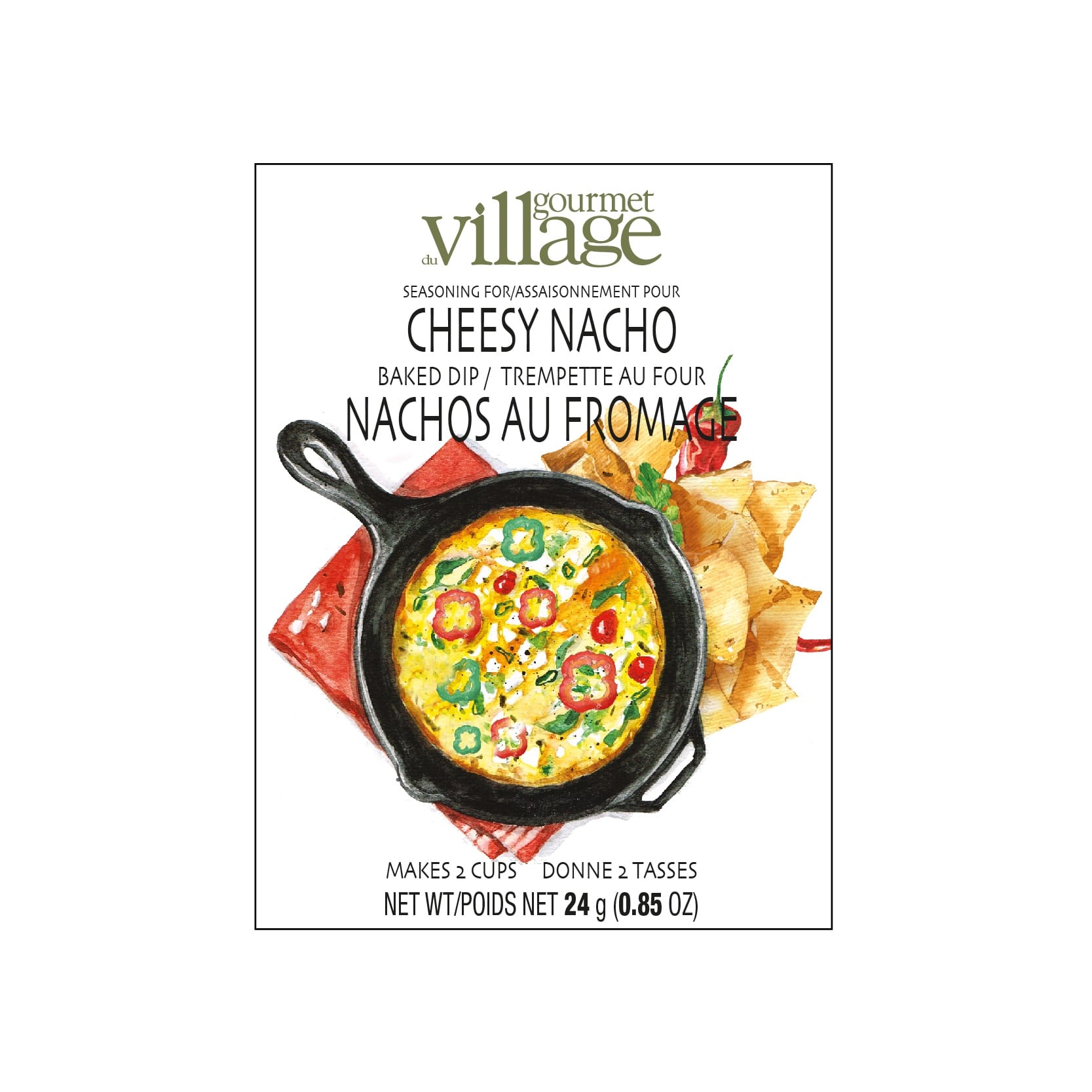 Gourmet Village Dip Mix-Chilled or Baked Dips