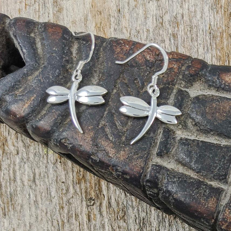Shiny Dragonfly Earrings