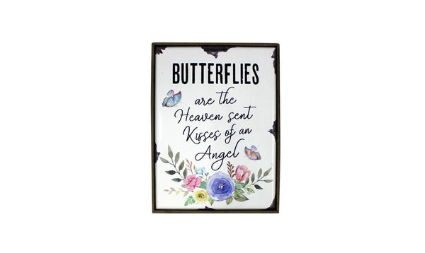Butterfly Kisses Sign