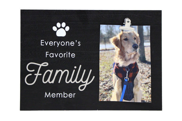 Photo Block With Clip - "Everyone's Favorite Family Member