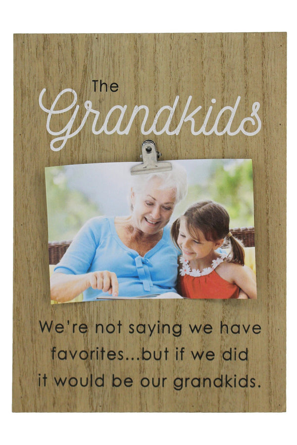 Grandkids Clip Photo Frame