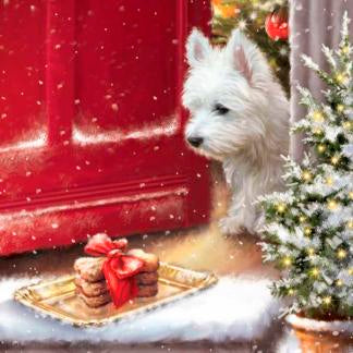 Luncheon Napkins-Winter Holiday and Christmas