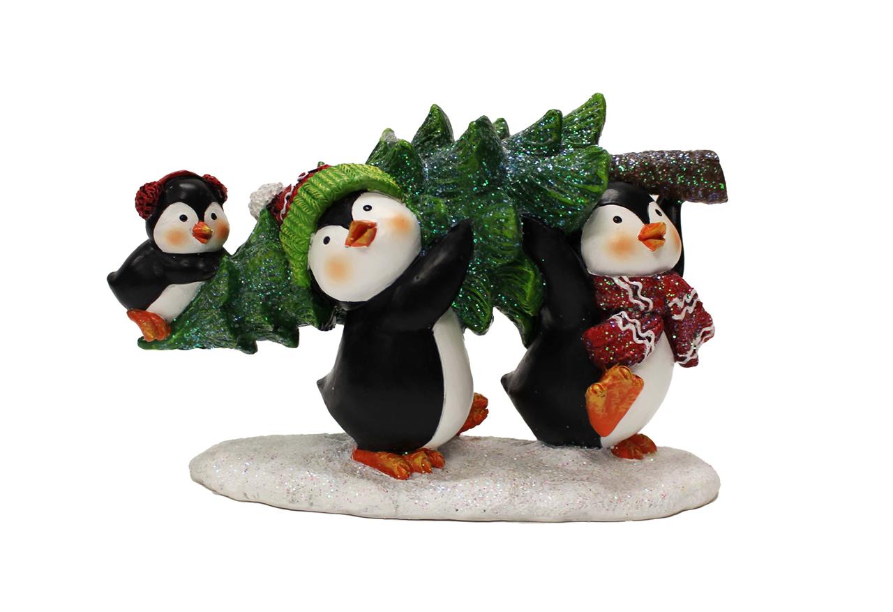 Penguin Carrying Tree