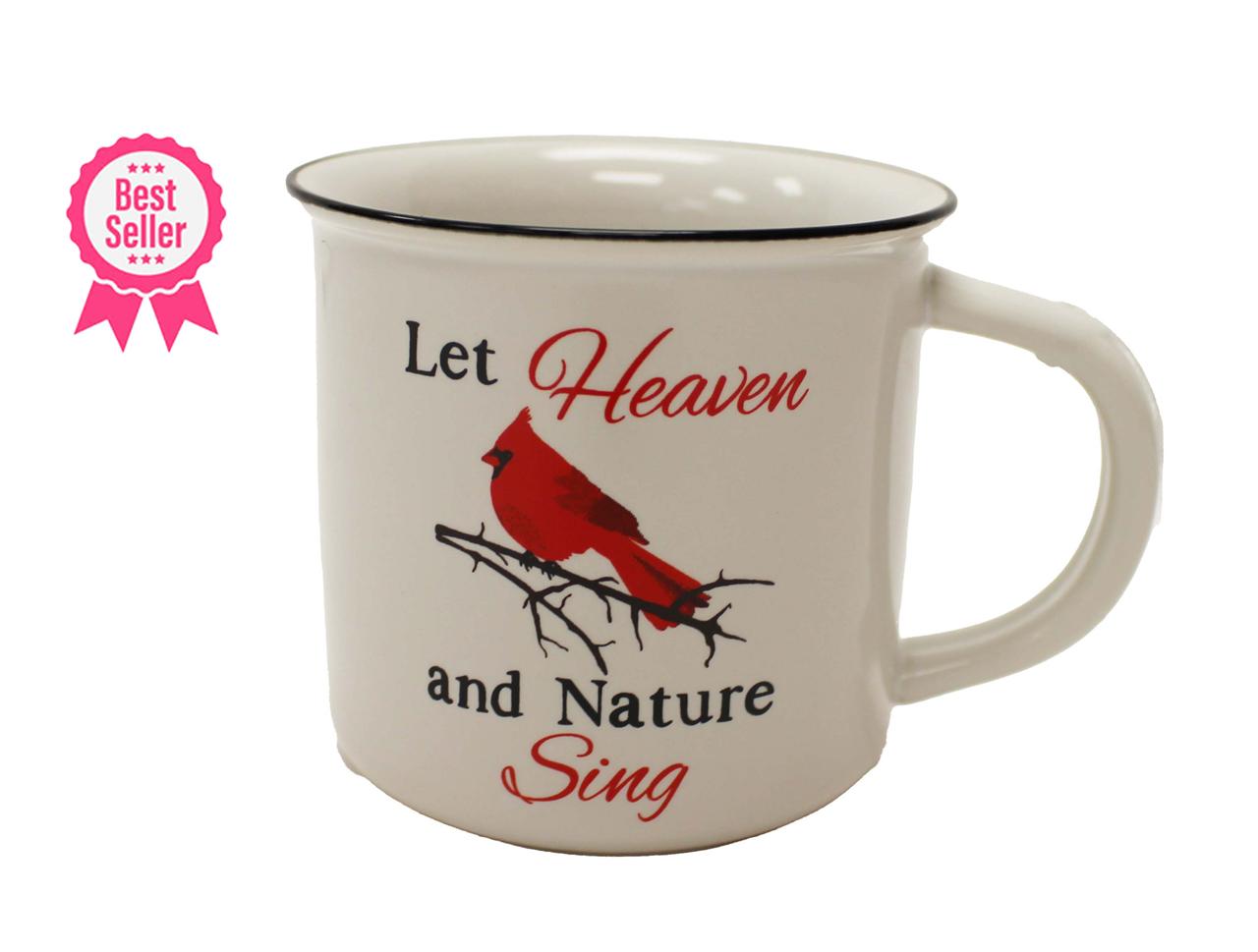 Cardinal Mug-Let Heaven and Nature Sing