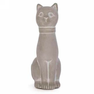 Cement Cat Figure 9"