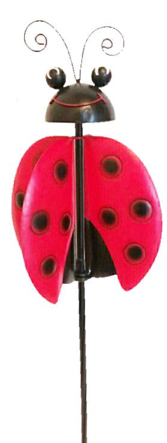 Ladybug or Bumble Bee Garden Spinner