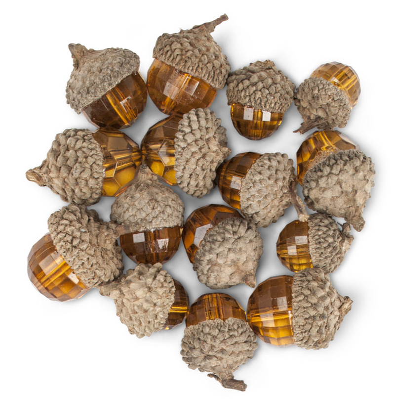 Gem Acorns-15 pieces