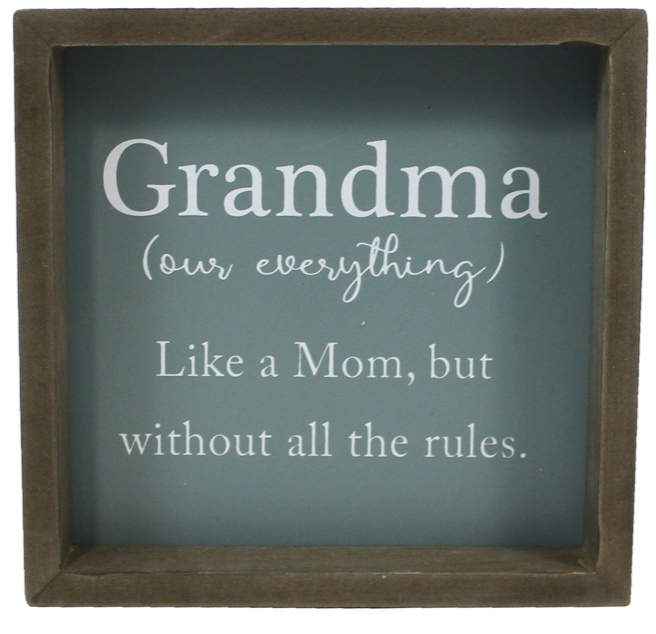 Grandma or Grandpa Sign