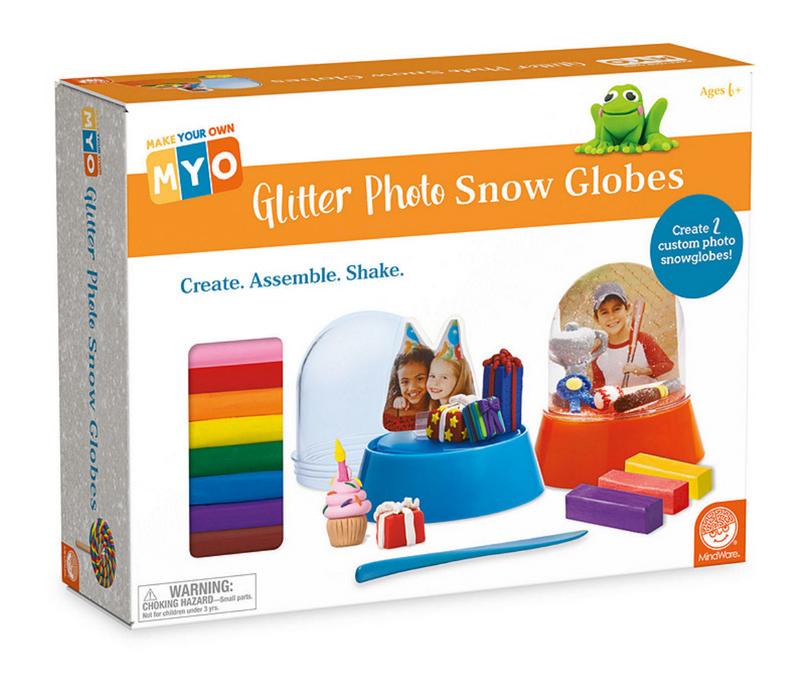 Make Your Own Glitter Snow Globe