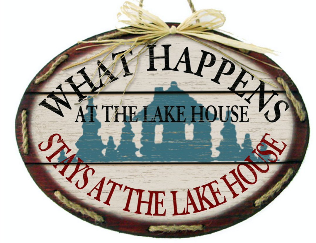 Lake House Sign