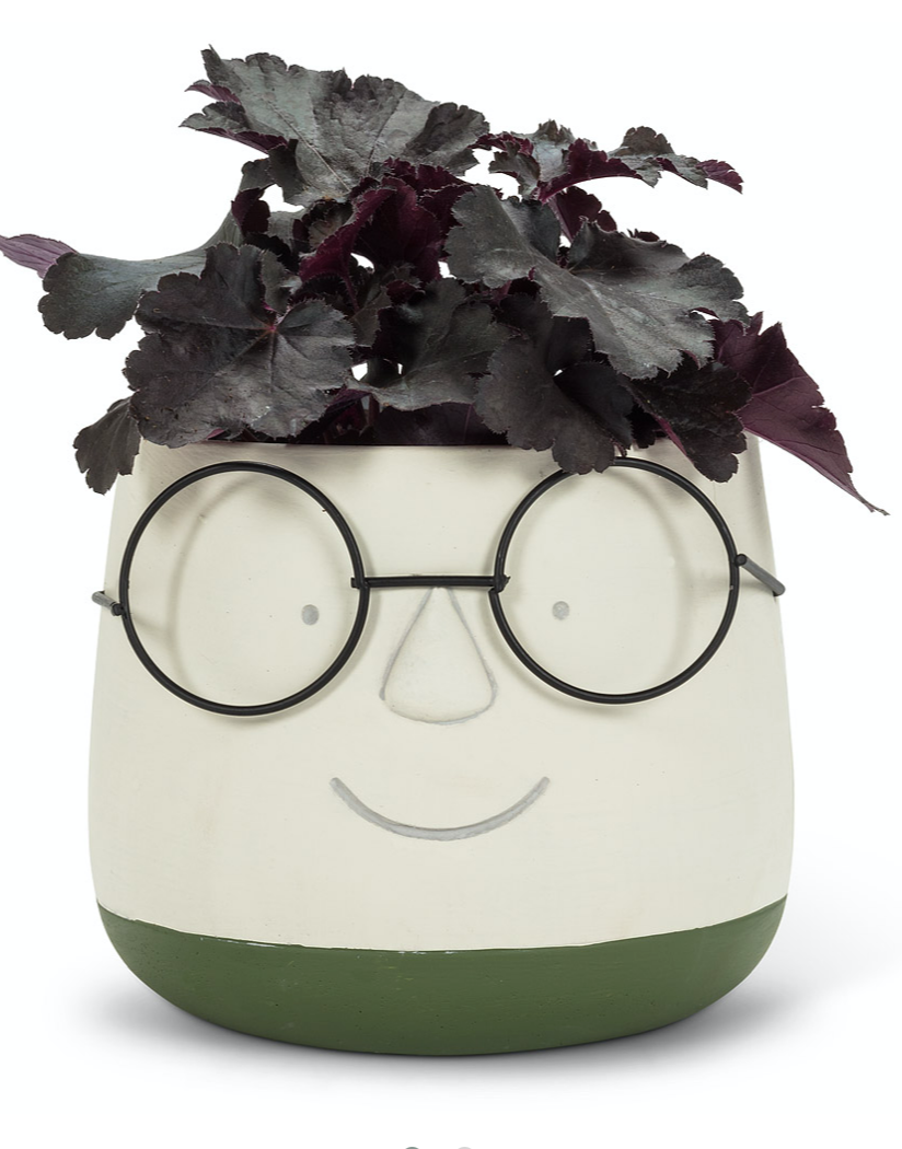 Face Planter with Glasses