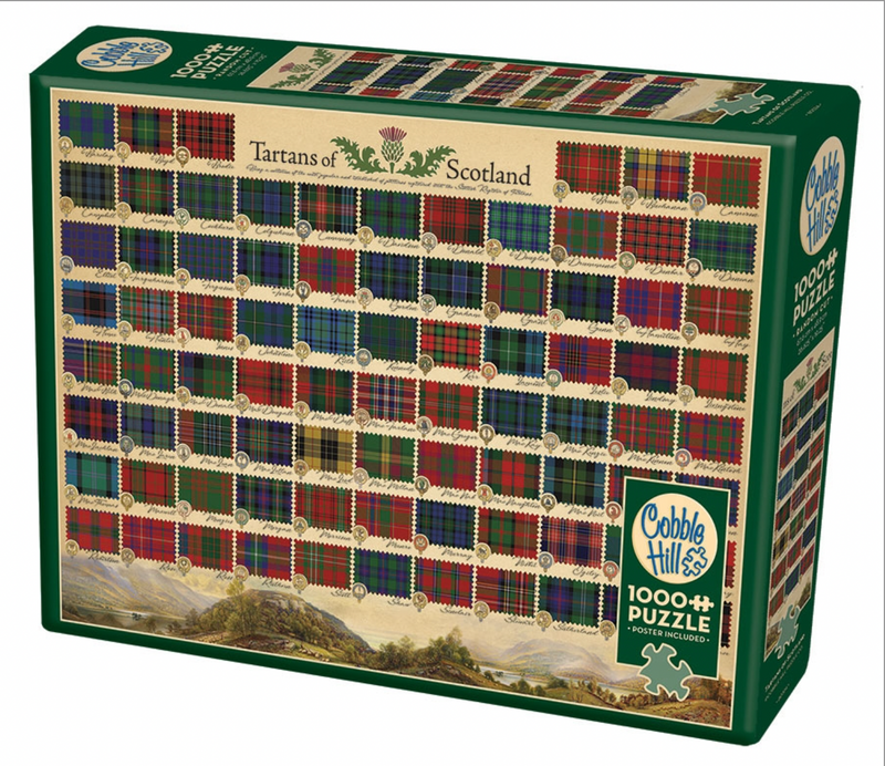 Cobble Hill Puzzle: Tartans of Scotland
