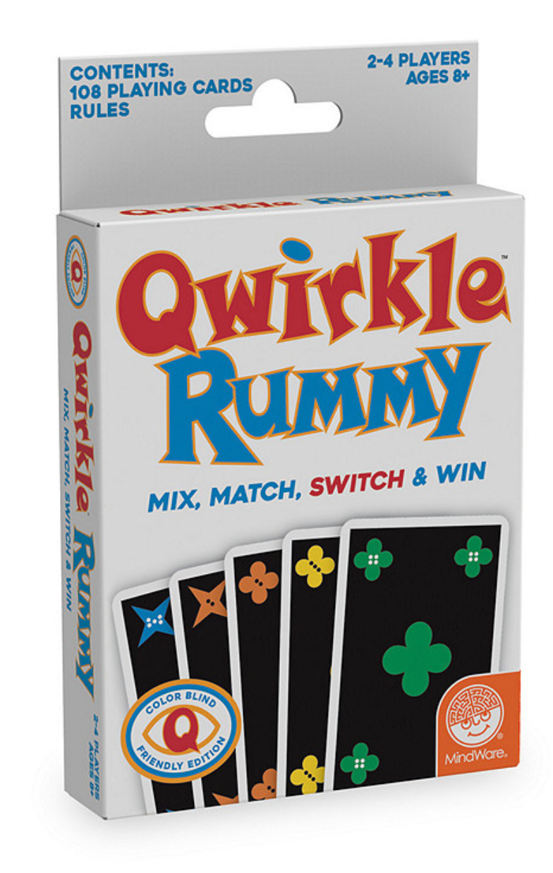Qwirkle Rummy-Colourblind Edition