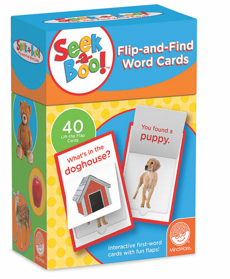 Seek-A-Boo Flip and Find Word Cards