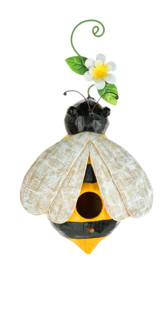 Bumblebee or Ladybug Birdhouse