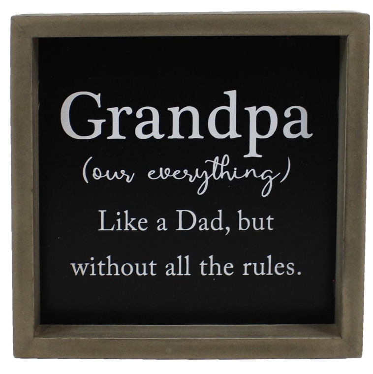 Grandma or Grandpa Sign