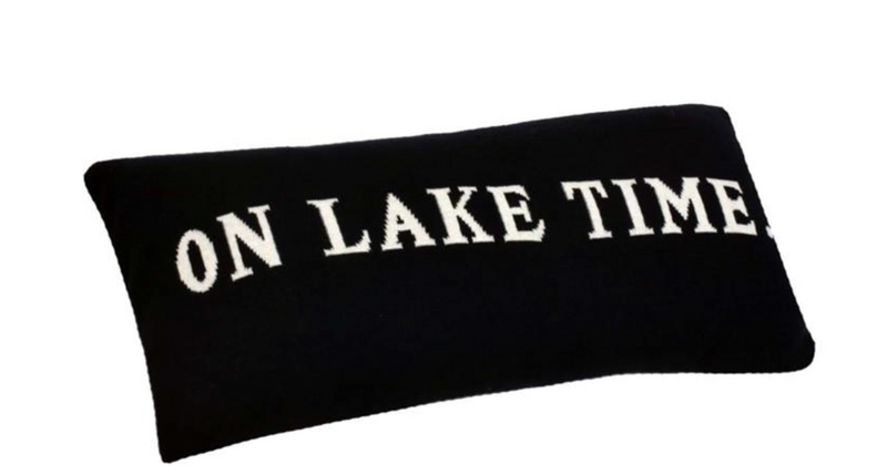 Lake Time Pillow