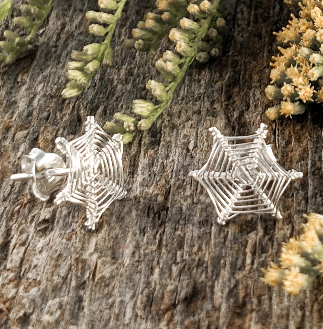 Spiderweb Earrings