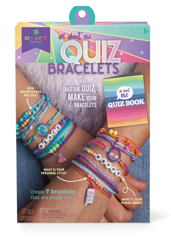 Craft-tastic: All About Me Quiz Bracelets