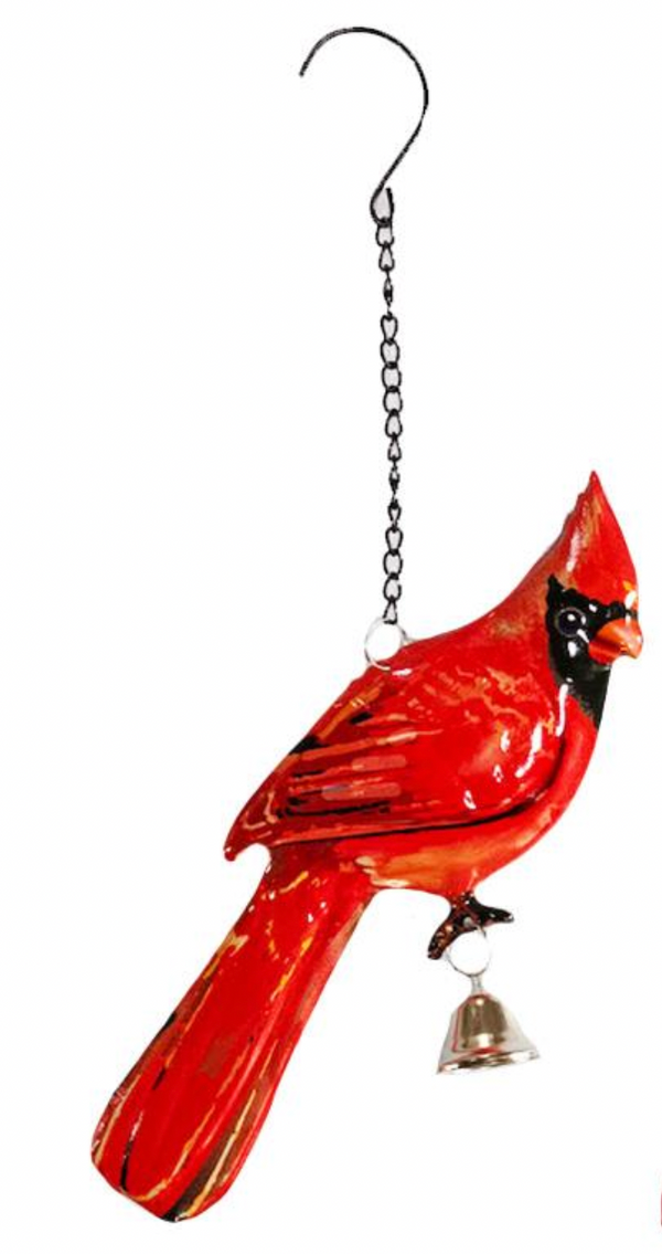Metal Cardinal Chime