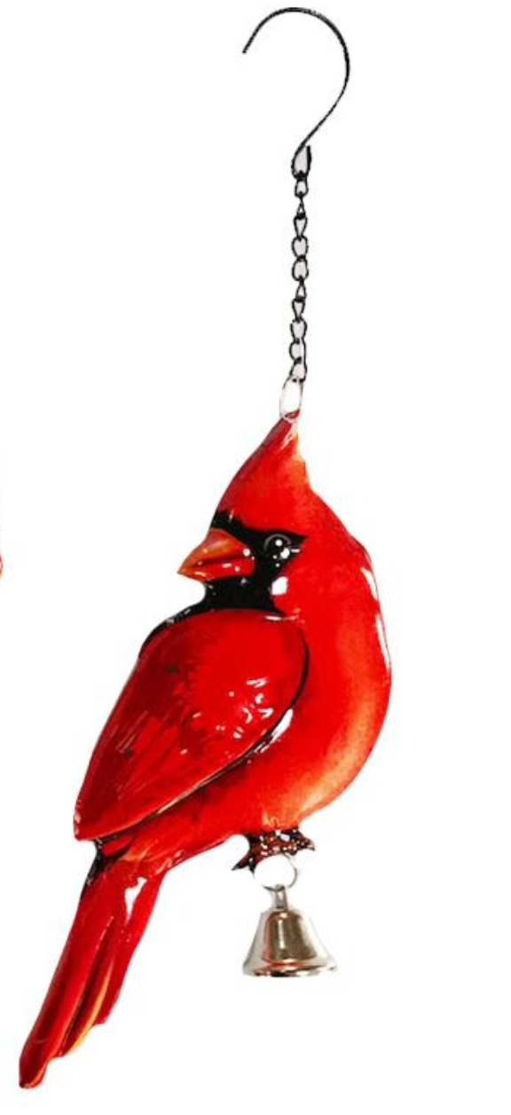 Metal Cardinal Chime