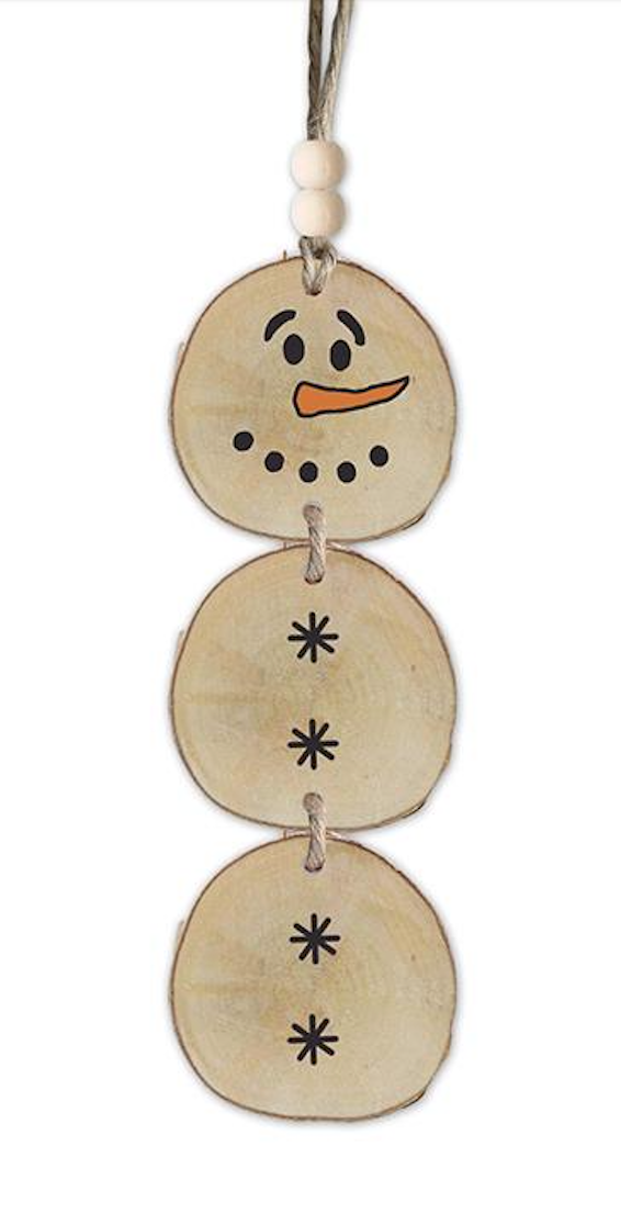 Snowman Circle Ornaments