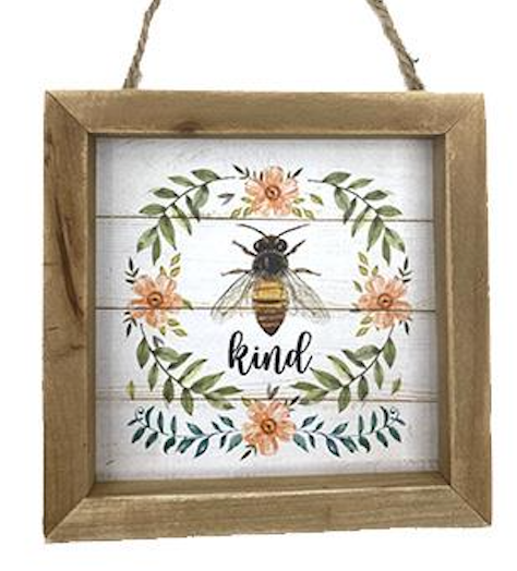 Vintage Style Bee Sign