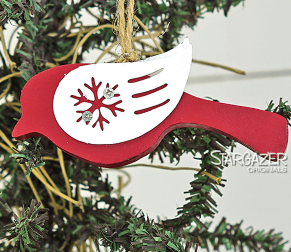 Christmas Bird Ornament