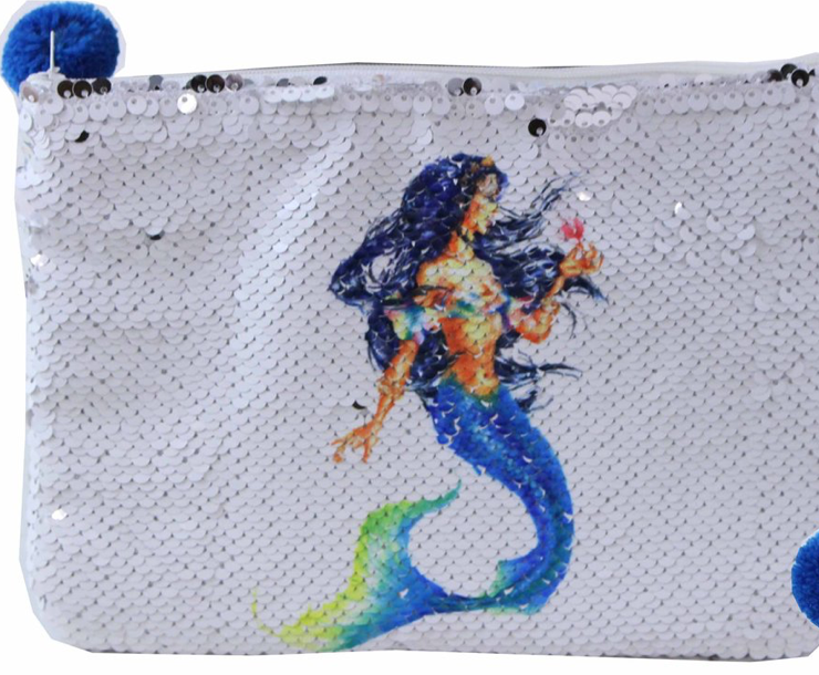 Mermaid Sequin Make-up Bag