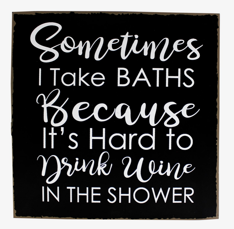 Bath Sign