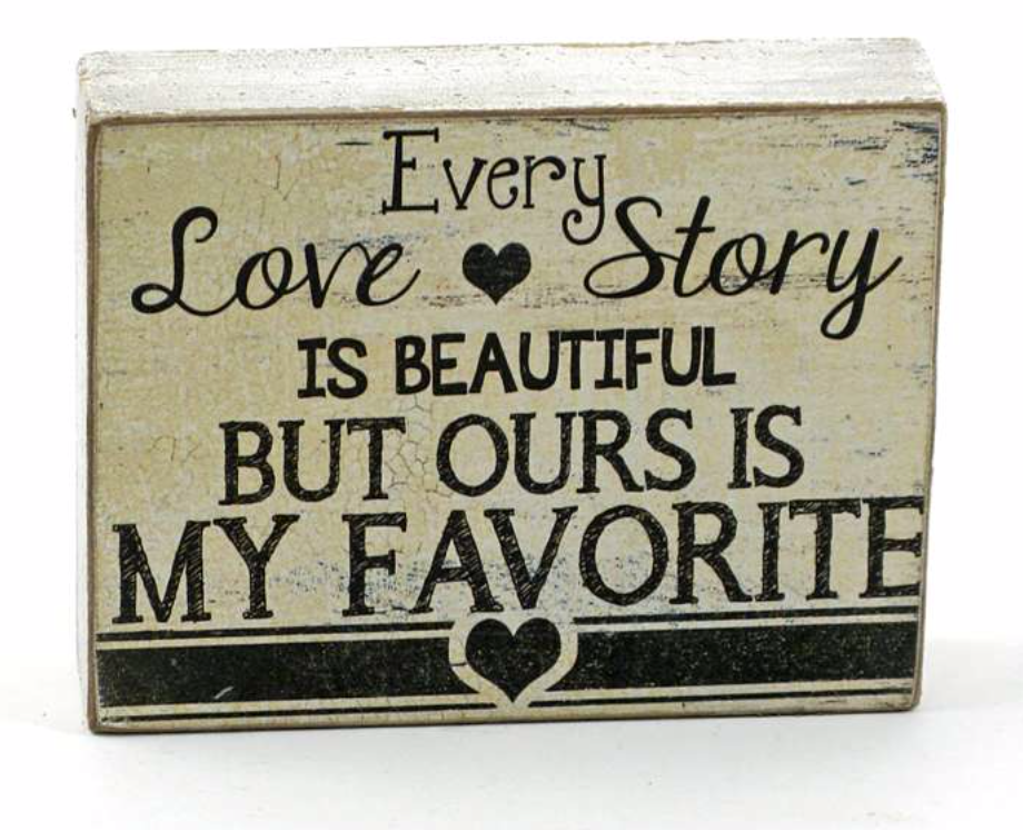 Love Story Sign