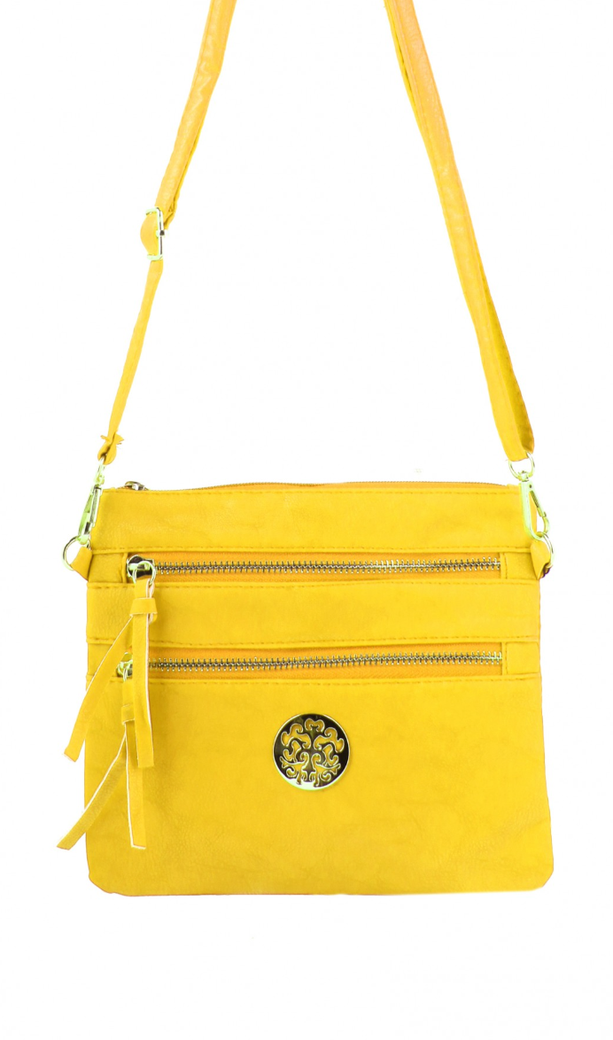 Faux Leather Cross Body
