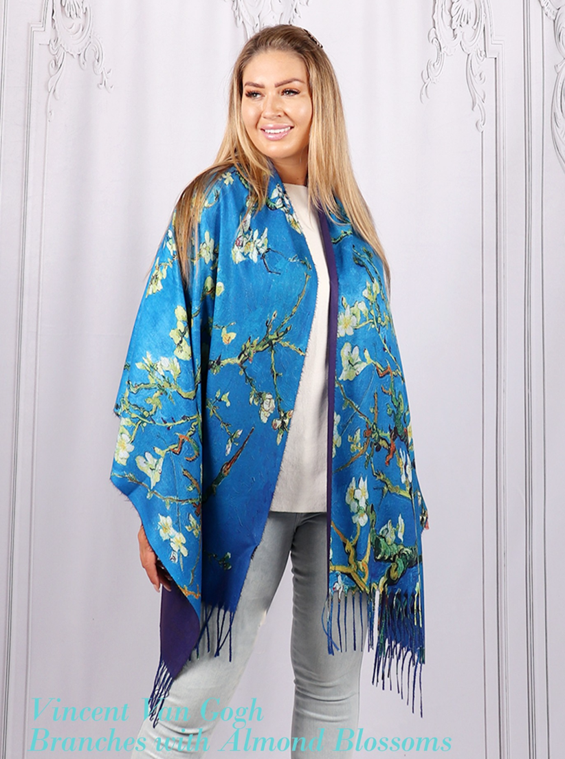 Oil Painting Fashion Scarf