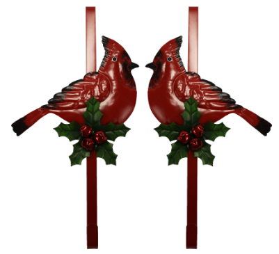 Cardinal Wreath Holder