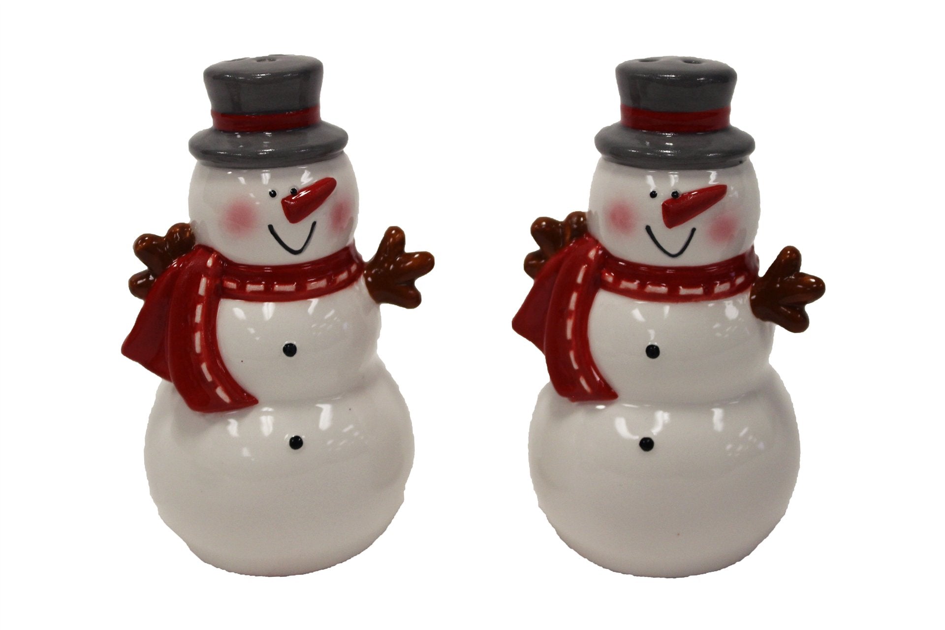 Snowman Salt and Pepper Shakers