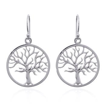 Tree of Life Sterling Silver Earrings