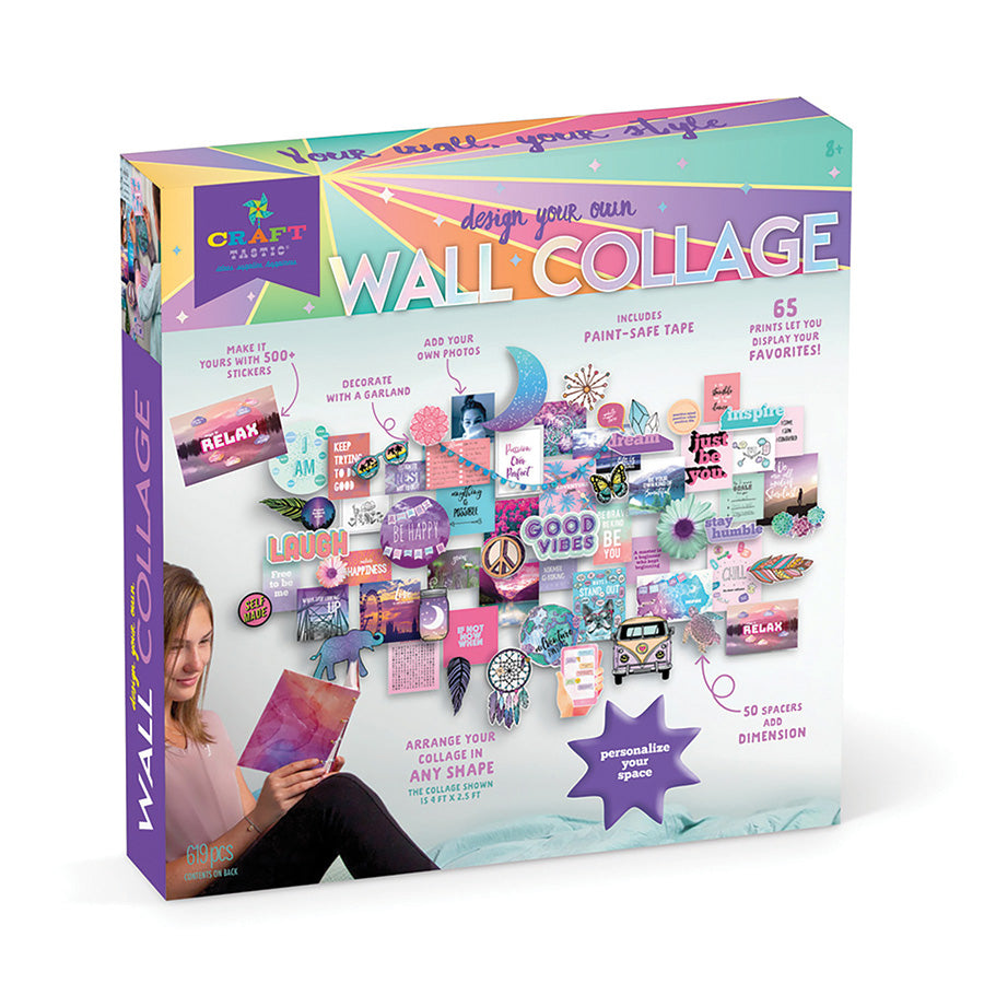 Craft-tastic:  Design Your Own Wall Collage