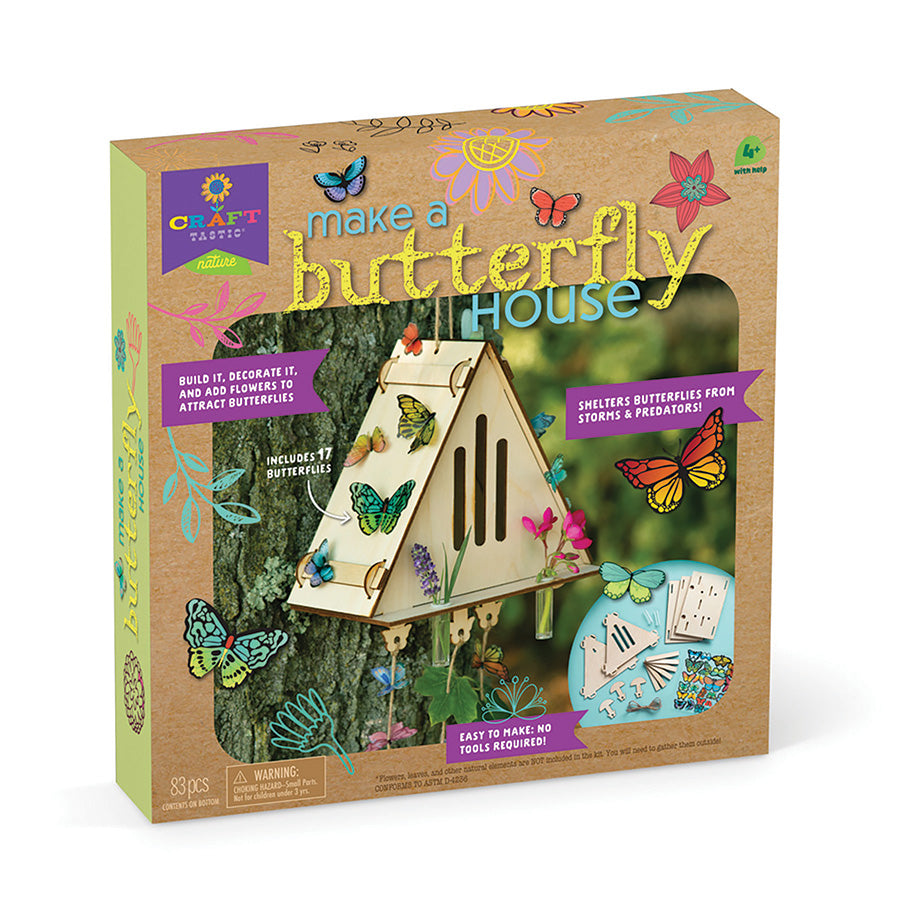 Craft-tastic:  Make A Butterfly House