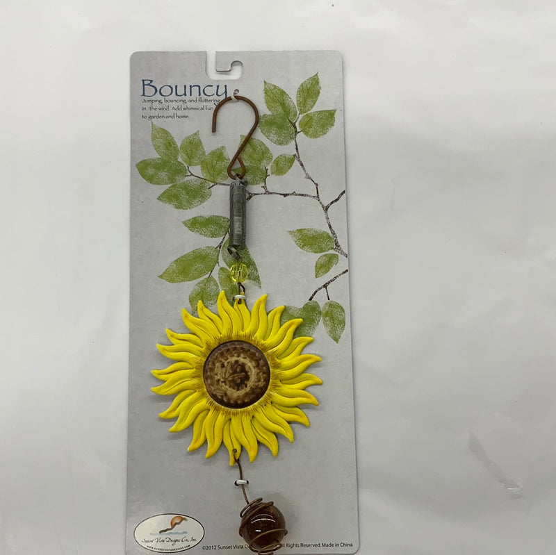 Hanging sunflower