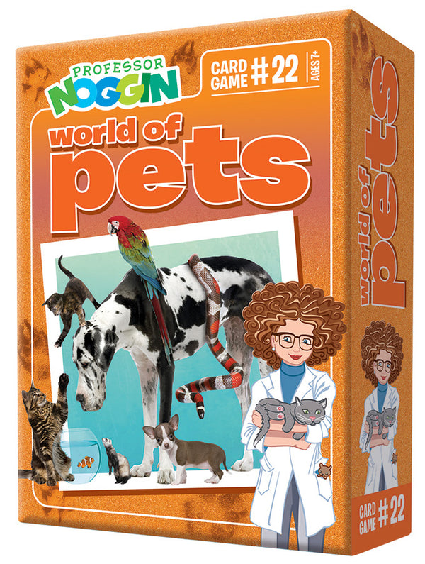 Professor Noggin Game: World of Pets